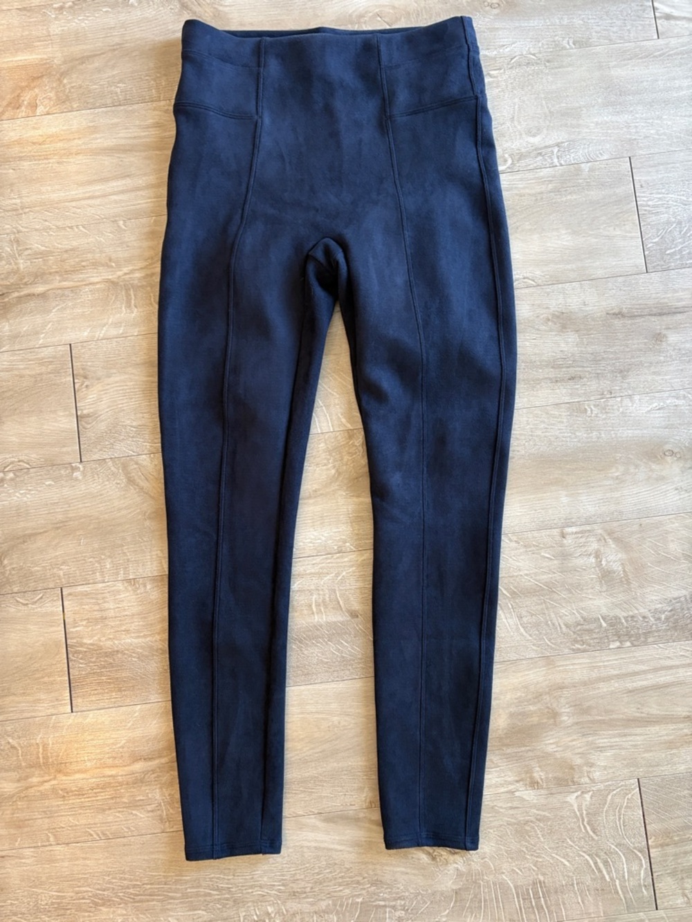 SPANX High Waisted Navy Leggings Size Large